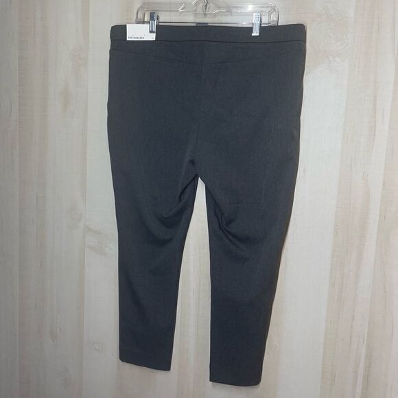 NWT Ann Taylor The Chelsea gray pants, size 16 petite - Picture 11 of 16